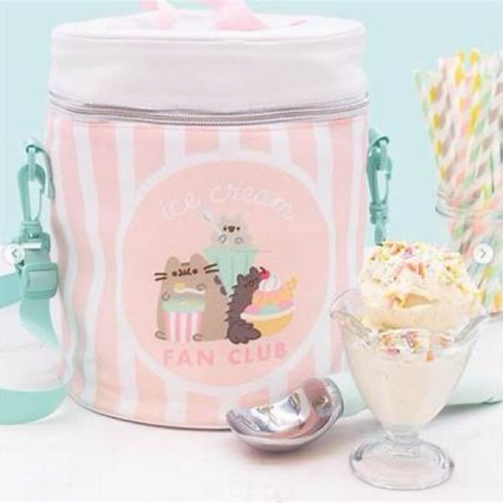 Pusheen Box Summer 2021 Ice Cream theme cooler lunchbox NWOT